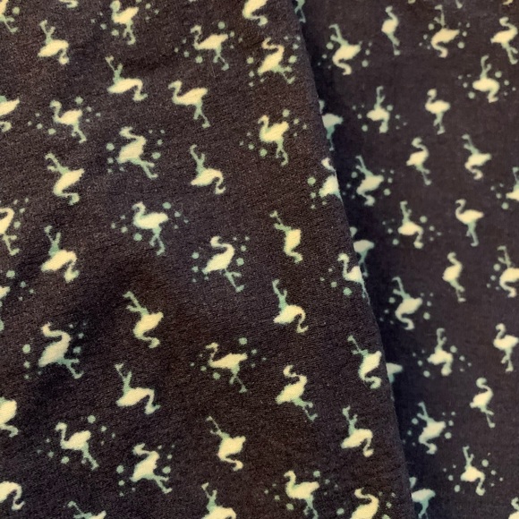 Blue flamingo LuLaRoe Leggings - Picture 2 of 4
